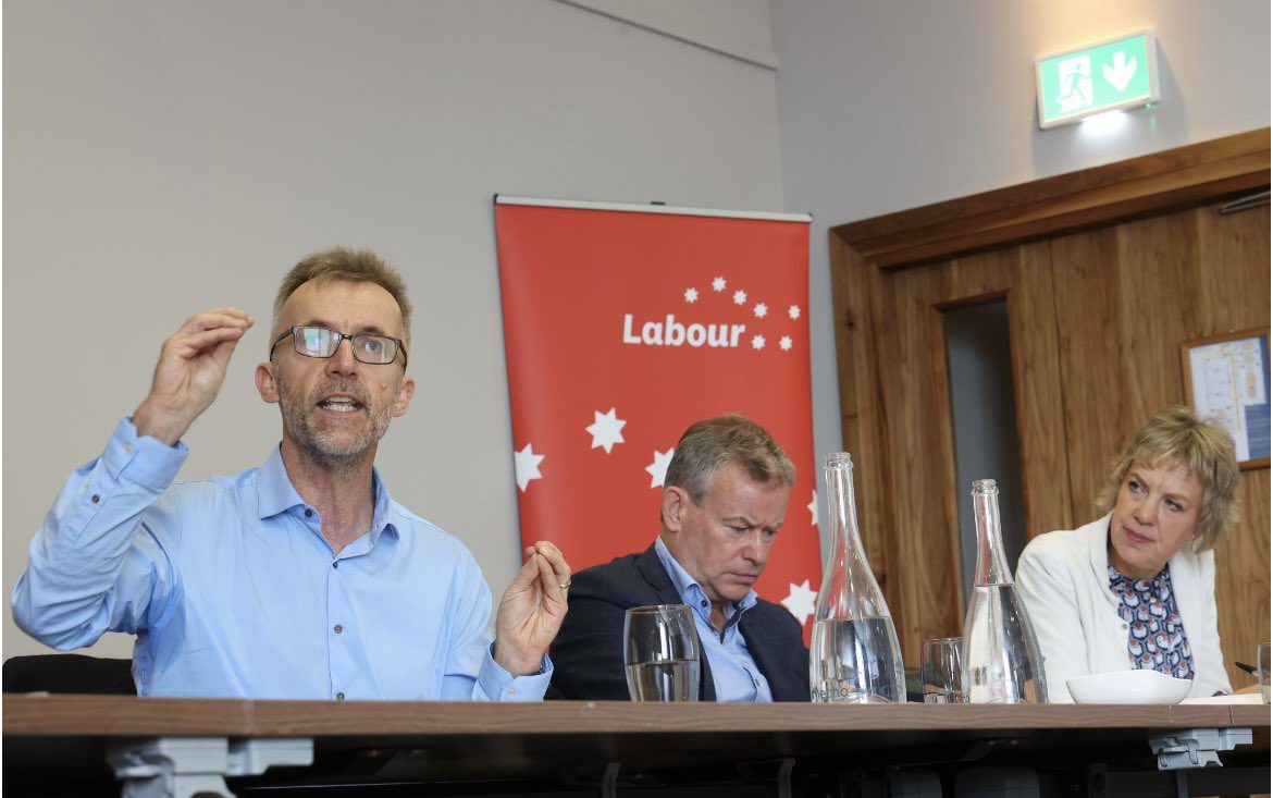 Panel discussion at the Labour Party think-in on climate policy